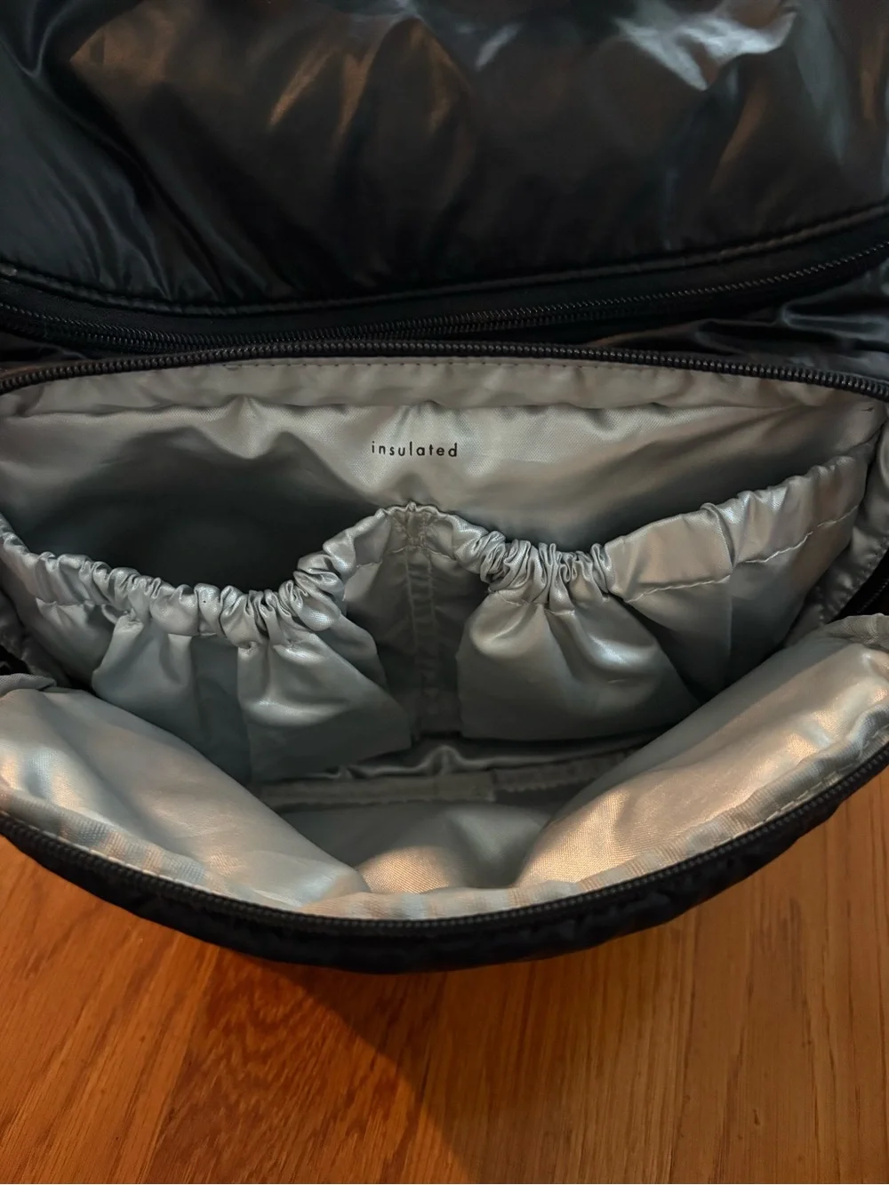 Caraa Medium Black Diaper Bag